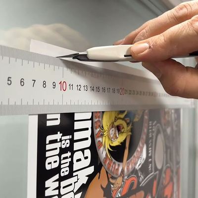 Yellotools, MagTape Ruler, blanc 1500mm, Boîte de 1 pièce MAGTAPERULER/150