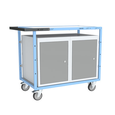Servante établi équipée, 2 blocs porte, 250 kg, FIMM