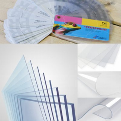 Klockner Pentaprint Transparent Brillant - PVC - Films Synthetiques - films d’impression PVC transparent brillant - affiches et posters- presentoirs et supports PLV- couvertures- etiquettes - Antalis