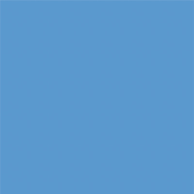 Film PVC monomère adhésif  Avery 500 mat EM PVC 538 bleu gentiane 75µm 1230mm x 50.00m  adhésif enlevable  538EM/1.23