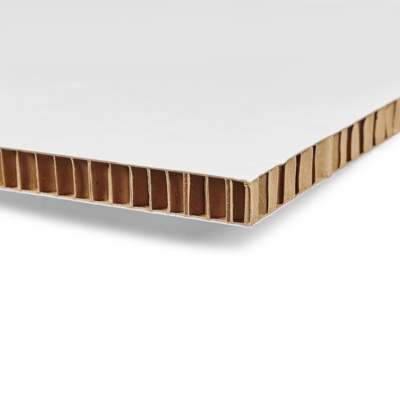 Carton nid d'abeille Coala Air Board 2D Blanc épaisseur 10mm 1600 mm x 3000 mm