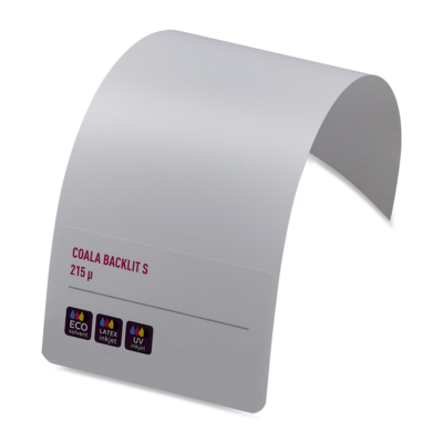 Film synthétique Coala Backlit S Blanc 275 g/m² 1067 mm x 30 m