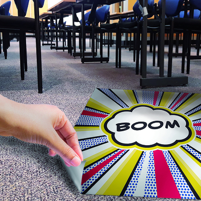 Coala Multifloor - Film Polymère Calandré Blanc Mat pour signalétiques de sols temporaires