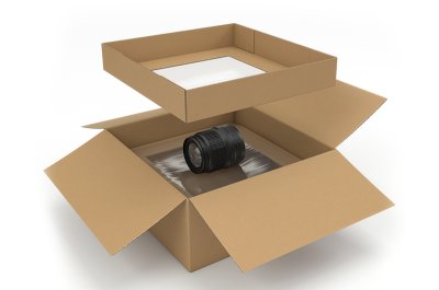 Protection carton - Boîte Rembourree et etui mousse