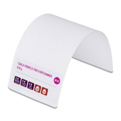 Bâche PVC Coala Frontlit Pro 510FR banner 510 g/m² 2500 mm x 50 m