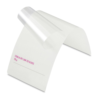 Film de Lamination Coala UV Lam 2D Gloss transparent brillant 1520 mm x 50 m