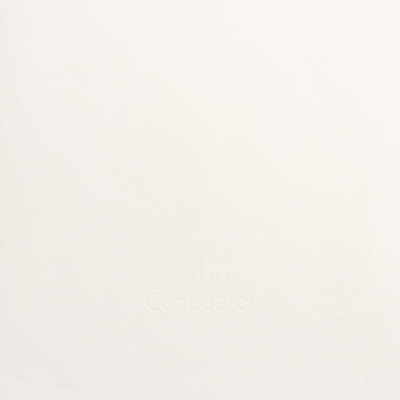 Conqueror Connoisseur Wove 100% COTTON enveloppes
