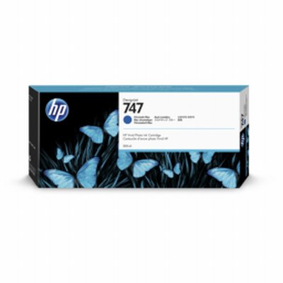 HP 747 Bleu Chroma Ink 300ml
