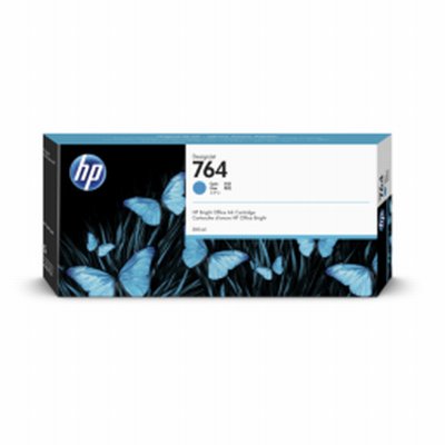 HP 764 Cyan Ink 300ml