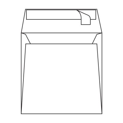 Enveloppe carrée 170mmx170mm Curious Skin Grey 135g/m² Boîte de 250