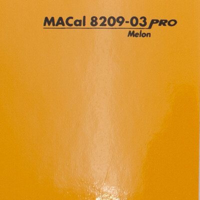 Vinyle Monomère de découpe 8200 Pro MACtac MACal PVC 8209.03 melon 1230 mm x 50 m