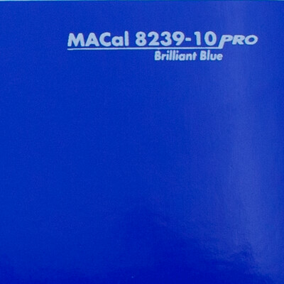 Vinyle Monomère de découpe 8200 Pro MACtac MACal PVC 8239.10 brilliant blue 1230 mm x 50 m