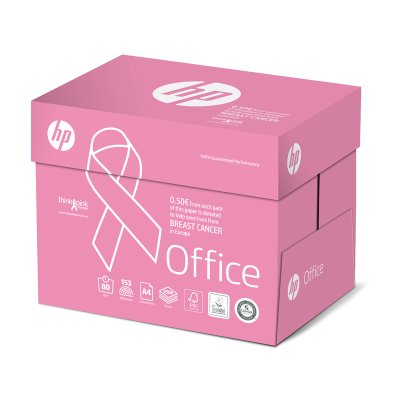 Ramette de Papier A4 80 g/m² HP Office Pink Office Blanc
