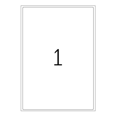Adhésif Xerox Multi-use Labels Blanc 70 g/m² 199 mm x 289 mm 003R91225