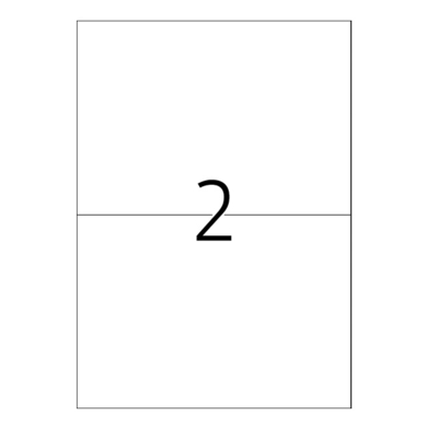 Adhésif Xerox Multi-use Labels Blanc 70 g/m² 148 mm x 210 mm 003R97401