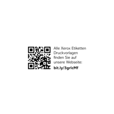 Adhésif Xerox Colour laser labels Blanc 90 g/m² 38 mm x 99 mm 003R93875