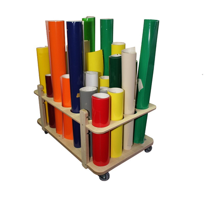 Yellotools YelloSpare Dolly - Rangement à roulettes 28 rouleaux