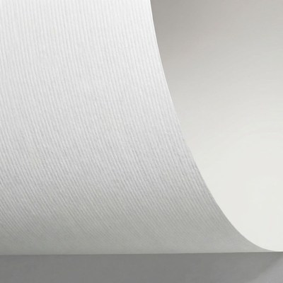 Papier  de création Sensation Linear Blanc Naturel 120 g/m² 700 mm x 1000 mm