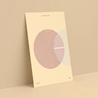Papier Olin Colours Vanilla 240g/m² 700mm x 1000mm