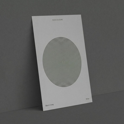 Papier Olin Colours Storm Grey 170g/m² 450mm x 640mm