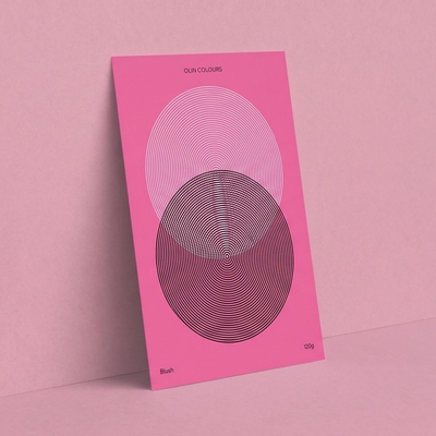 Papier Olin Colours Blush 90g/m² 450mm x 640mm