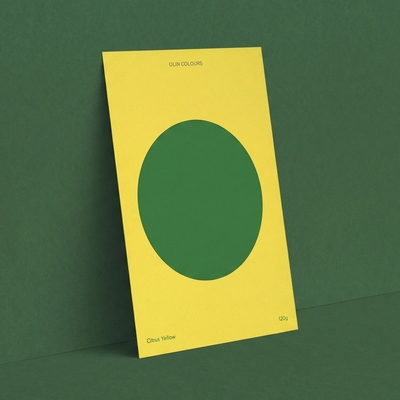Papier Olin Colours Citrus Yellow 90g/m² 700mm x 1000mm