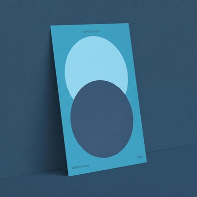 Papier Olin Colours Californian Blue 170g/m² 700mm x 1000mm