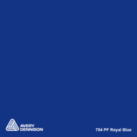 Avery 700 brillant 754 royal blue adhésif permanent 1230 mm x 50 m(754/1.23)