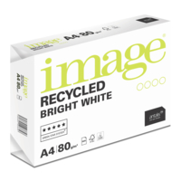 IMAGE RECYCLED BRIGHT WHITE A4 80