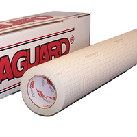 film adhésif Oraguard 210G transparent brillant 70Micron , colle solvant permanent, 1050mm x 50m