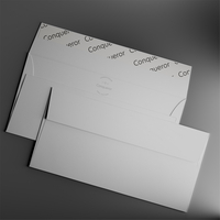 Enveloppe DL Conqueror Connoisseur Rag Soft White Boîte de 250 pièces