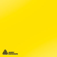 Avery, 500, gloss, EG, PVC, 527 butter yellow, 0.080mm, 615mm x 50.00m, Core diameter: 76mm, permanent adhesive, pallet of 1 reel, 527EG/0.615