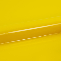 Siser, PS Films, satiné, polyuréthane, A0003 - jaune citron, 90µm, 500mm x 25.00m, hotmelt, Boîte de 1 rouleau, A0003/0.50