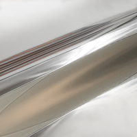 Siser, PS Metallic, ultrabrillant, polyuréthane, M0034 - argent miroir, 100µm, 500mm x 25.00m, hotmelt, Boîte de 1 rouleau, M0034/0.50