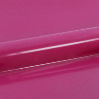 Siser, PS Film Extra, satiné, polyuréthane, N0008 - rose, 80µm, 500mm x 25.00m, hotmelt, Boîte de 1 rouleau, N0008/0.50