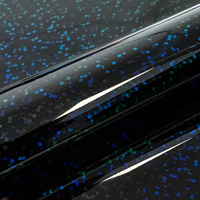Siser, Holographic, satiné, polyuréthane, H50019 - noir, 90µm, 1500mm x 25.00m, hotmelt, Boîte de 1 rouleau, H50019/1.50