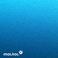 MACtac, ColourWrap, brillant, PVC, Blue MM42, 80µm, 1520mm x 25.00m, diamètre mandrin: 76mm, Bubble free permanent, Boîte de 1 rouleau, CW/MM42