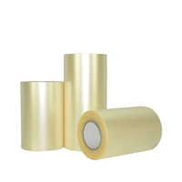 Politape, 165, mat, polypropylène transparent, 0.110mm 500mm x 50.00m diamètre mandrin: 76mm moyenne force d'adhérence, PT165/0.50