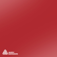 Avery, 500, gloss, EG, PVC, 515 dark red, 0.080mm, 615mm x 50.00m, Core diameter: 76mm, permanent adhesive, pallet of 1 reel, 515EG/0.615