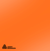 Avery, 500, matt, EM, PVC, 509 orange, 0.080mm, 615mm x 50.00m, Core diameter: 76mm, semi-permanent adhesive, pallet of 1 reel, 509EM/0.615