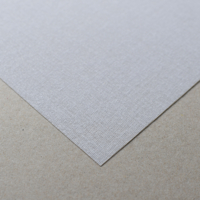 Tissu auto-adhésif pour vitrage Coala Organza blanc semi-transparent colle acrylique trans.enlevab. 685 mm x 2.00m