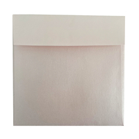 Enveloppe carrée - Curious Metallics - Pink quartz