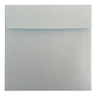 Enveloppe carrée - Curious Metallics - Aquamarine