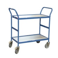 Photo Servante 2 plateaux bois 150 kg