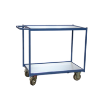 Photo Servante 2 plateaux bois 250 kg