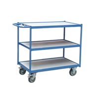 Photo Servante 3 plateaux bois 250 kg