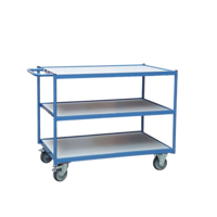 Photo Servante 3 plateaux bois 250 kg