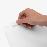 Sachet papier cristal à fermeture adhésive