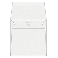Enveloppe carrée Rives Shetland Bright White 120g/m² Boîte de 250