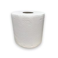 Bobine d'essuyage Blanche - gaufrée 0% recyclé